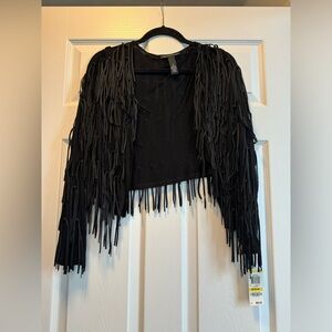 INC Nostalgia Fringe Jacket